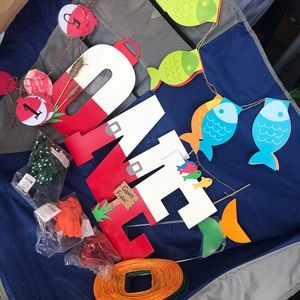 The Big One/O”fish”ally One birthday items